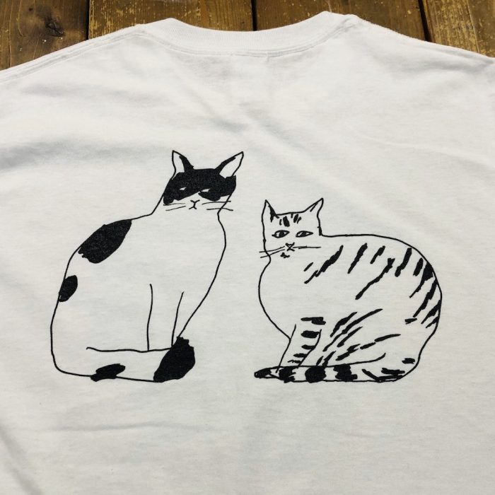 本日より湯浅湾「脈猫Tシャツ」をウェブショップにて発売！